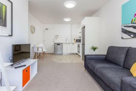 Peaceful Apartment At Victoria Park Auckland Dış mekan fotoğraf